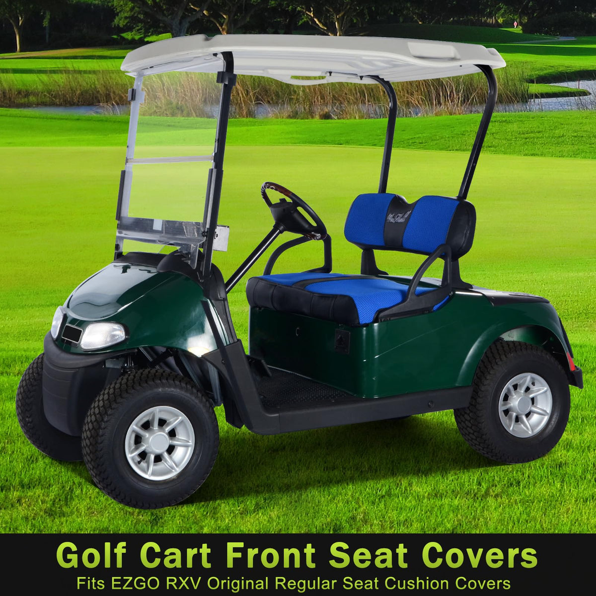 WEIMELL EZGO RXV seat protection against sun and spills for long-lasting color.