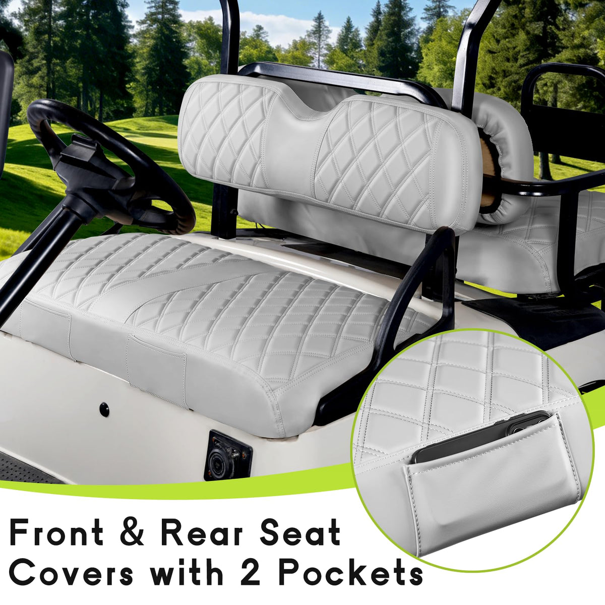 WEIMELL EZGO RXV vinyl leather material feels soft and resilient.