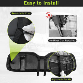 Weimell EZGO TXT front seat upgrade for 1994–2013 models with simple care.