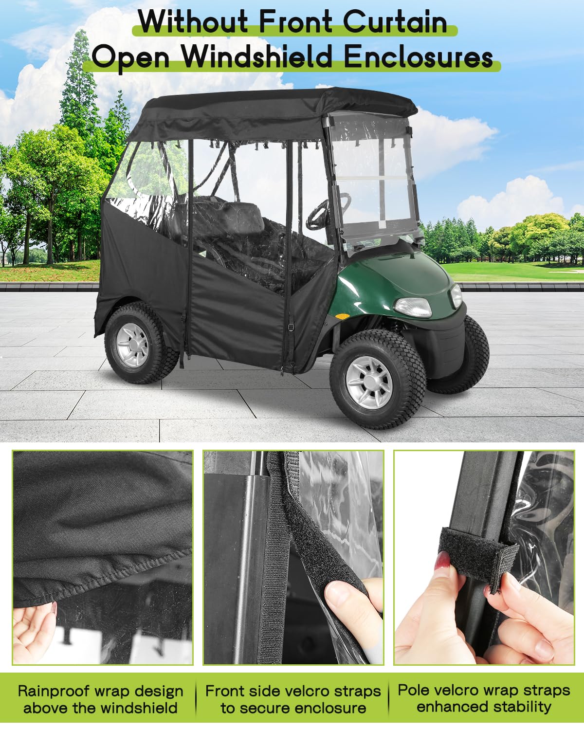 WEIMELL EZGO RXV front-seat blanket adds warmth and comfort during cold drives