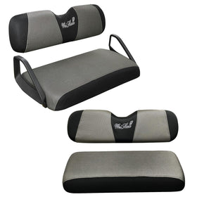Weimell front seat cover for EZGO TXT offers breathable comfort and durable protection.