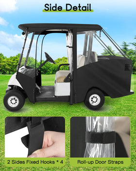 WEIMELL front windscreen roll-up design enables airflow and storage access.
