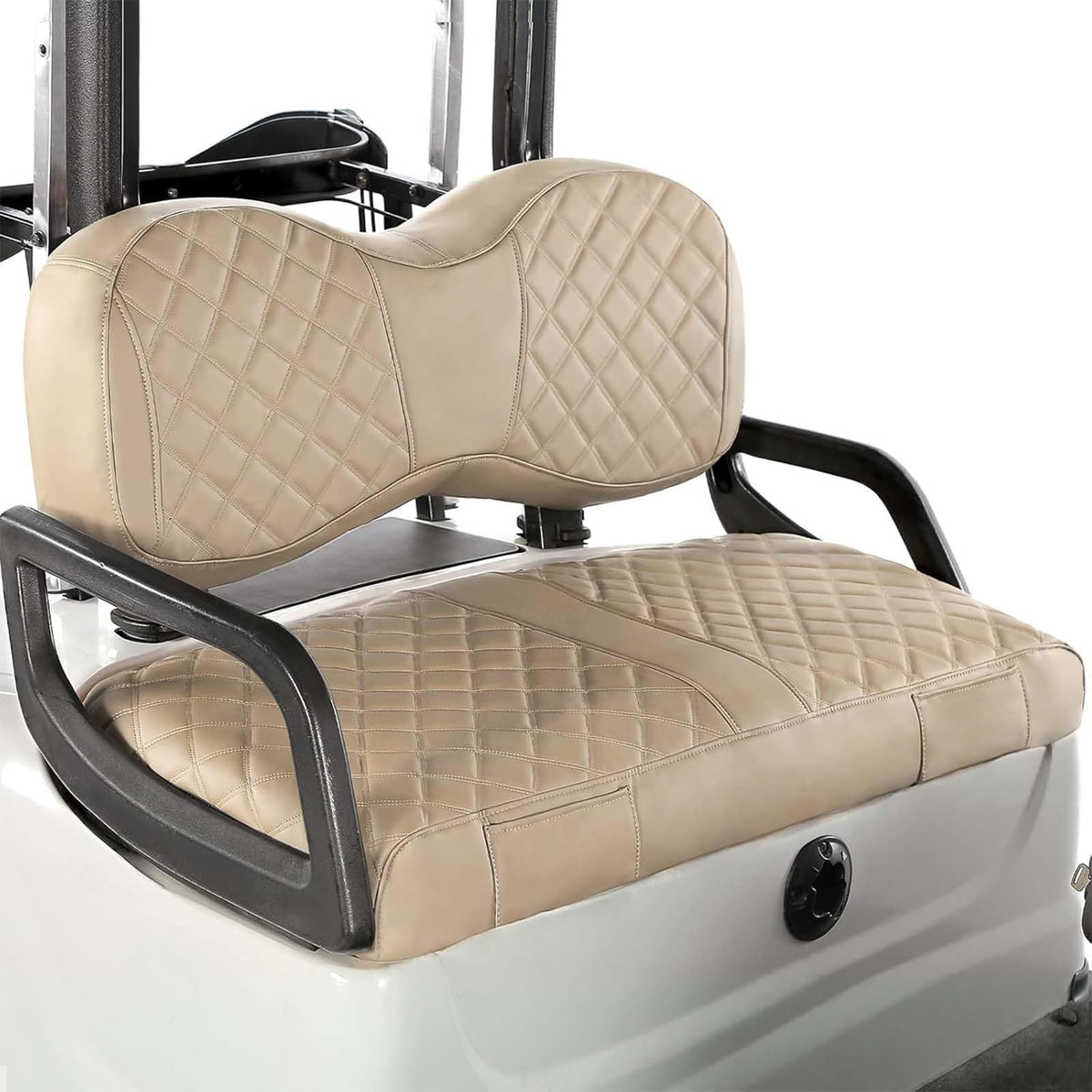 WEIMELL G29 front seat backrest cover with durable vinyl leather and pocket storage
