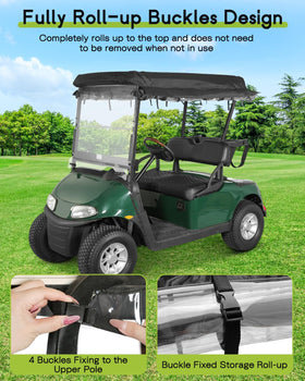 WEIMELL 600D waterproof fabric offering durable rain protection for your golf cart