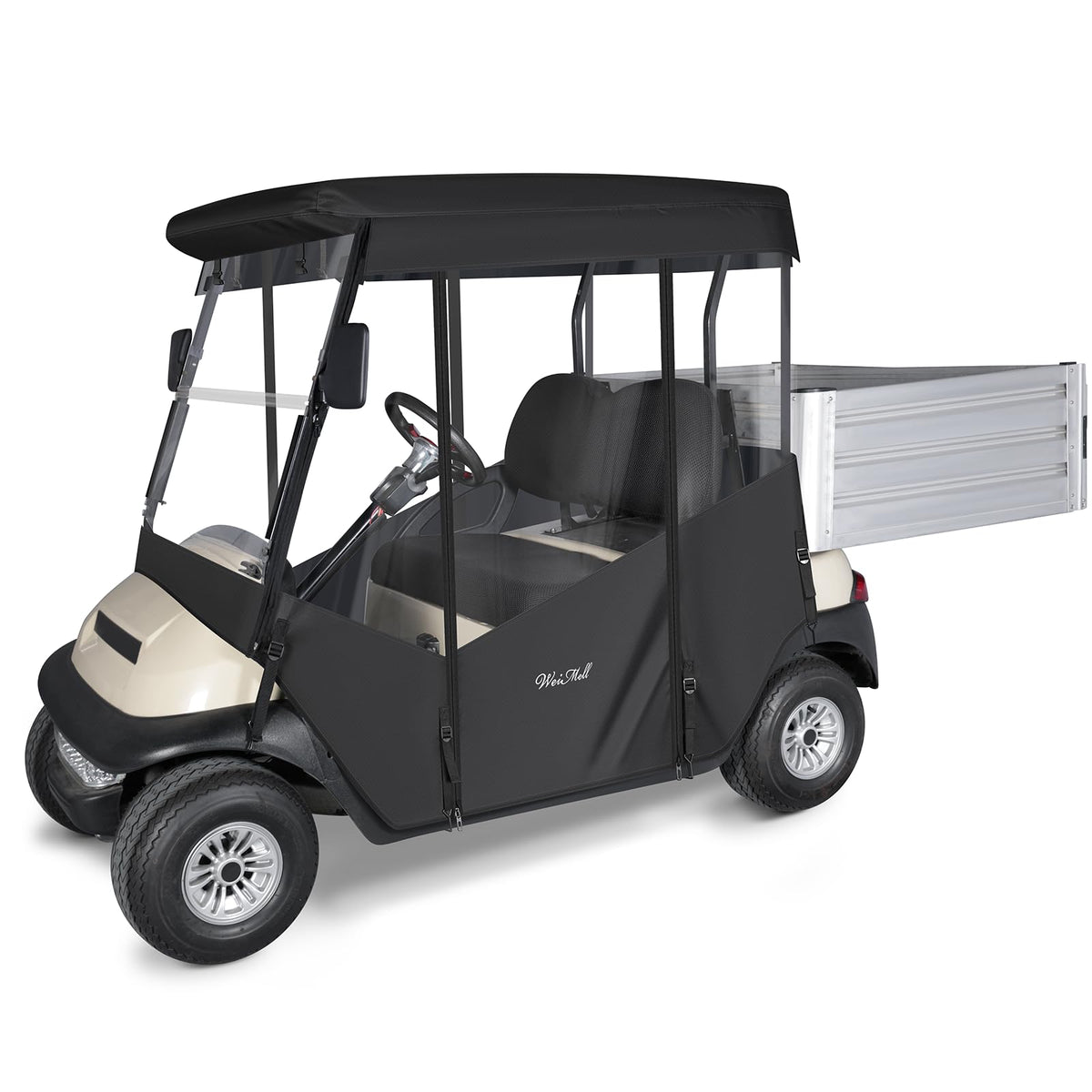 WEIMELL enclosure for Club Car Precedent 57.5-inch roof enhances all-season cart protection
