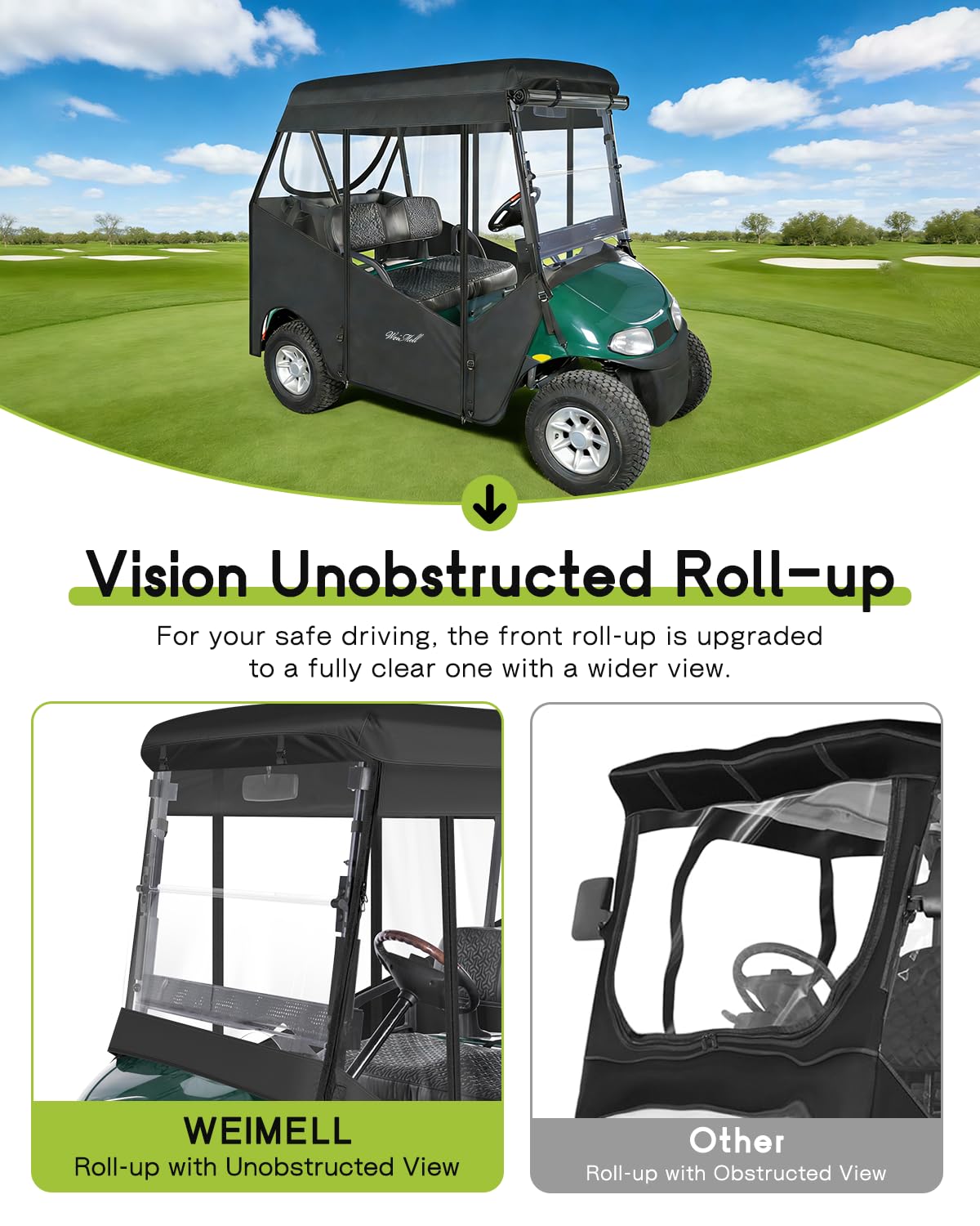 WEIMELL easy installation with portable storage bag