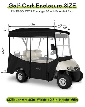 WEIMELL EZGO RXV enclosure side view highlighting weather resistance