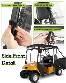 WEIMELL enclosure rear entry area shows convenient access