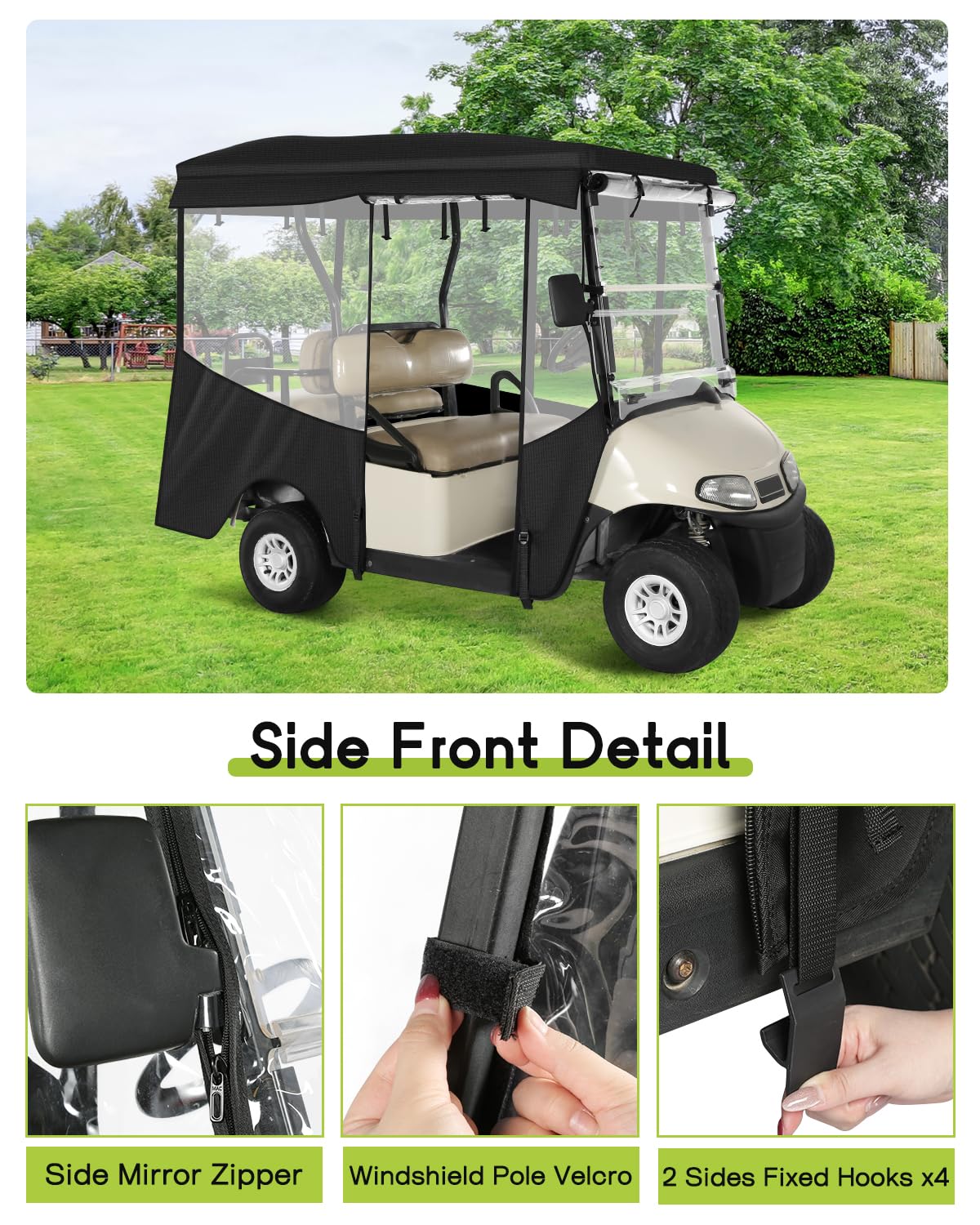 WEIMELL roll-up door feature enabling easy entry and ventilation