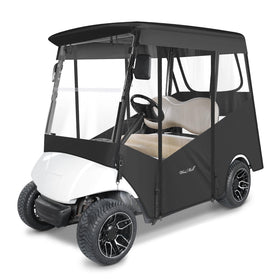 WEIMELL enclosure over Yamaha G29 69-inch roof protects from rain and wind