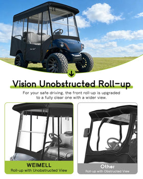 WEIMELL fits Yamaha G29 Drive2 4-passenger extended roofs for reliable shelter.
