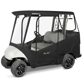 WEIMELL Yamaha G29 front view enclosure shields from rain while driving