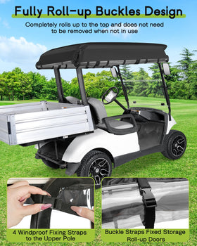 WEIMELL rear view with cargo box keeps gear protected during travel.