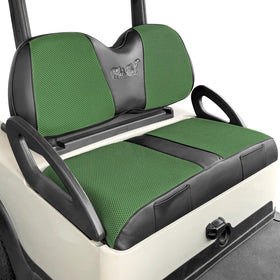 WEIMELL front seat cover for Club Car Precedent protects seats and refreshes appearance.