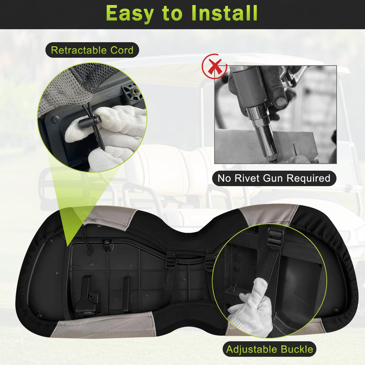 WEIMELL rear seat cover guards the back bench from spills and scuffs