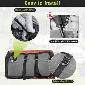 Weimell durable vinyl leather blend protects seats from wear
