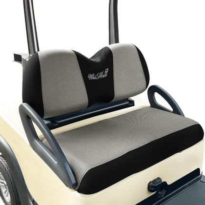 WEIMELL golf cart seat cover front seat backrest, breathable mesh for cool comfort.