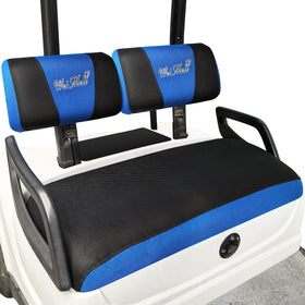 WEIMELL front seat backrest cover showing breathable mesh for all-season comfort