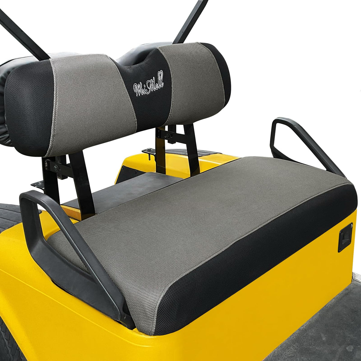 WEIMELL front seat cover with breathable mesh for cooling comfort during rides