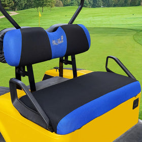 Weimell golf cart seat cover front seat for EZGO/Club Car enhances comfort and protection.