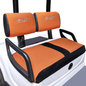 Weimell golf cart seat cover front wrap two-tone design for durable protection