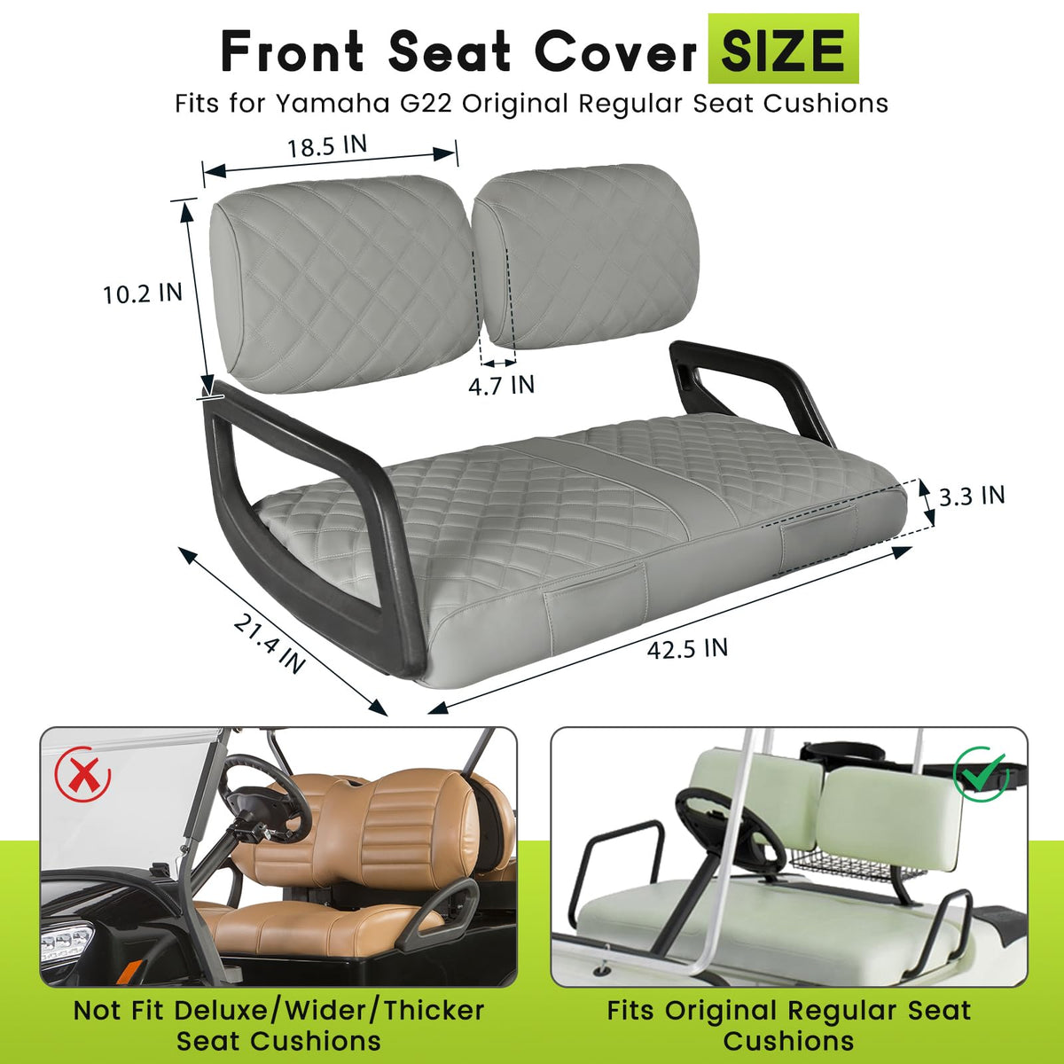 WEIMELL seat cover with pocket design adds convenient storage for essentials