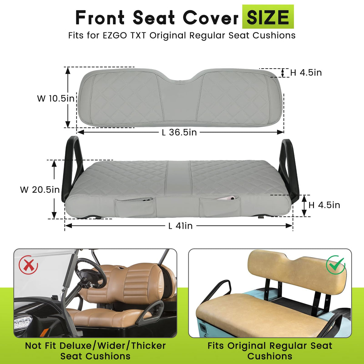 WEIMELL seat cover pocket design adds convenient storage for small items.