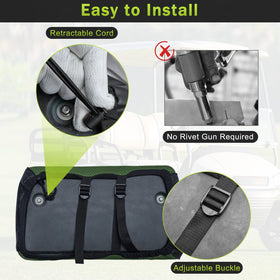 WEIMELL measures to fit standard Yamaha seat cushions for reliable coverage.