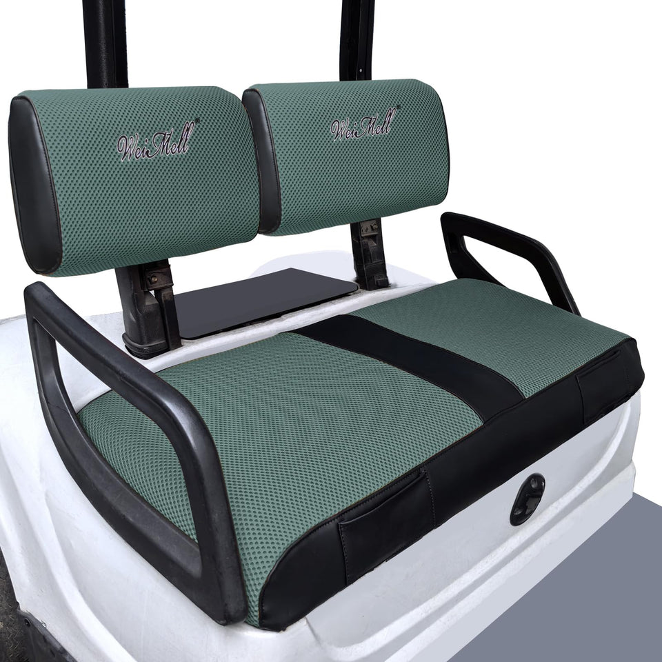 WEIMELL front seat two-tone wrap enhances style and protection.