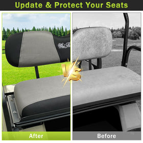 Weimell dual-color design revives your golf cart interior.