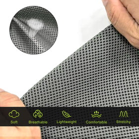 Weimell rear seat cover protects aftermarket seats during daily rides.