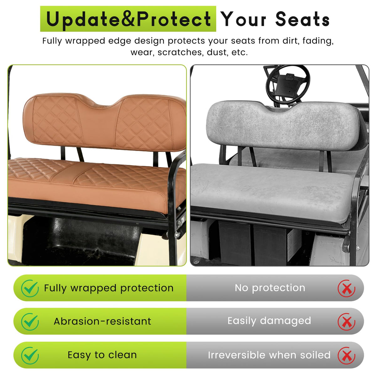 WEIMELL scratch-resistant rear seat cover protects from scratches and stains