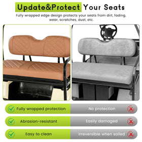 WEIMELL scratch-resistant rear seat cover protects from scratches and stains