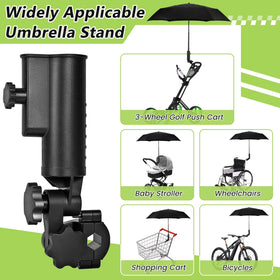 Weimell umbrella holder packaging includes bracket and installation tools.