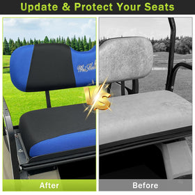 WEIMELL dual-color design protects and refreshes golf cart seating.