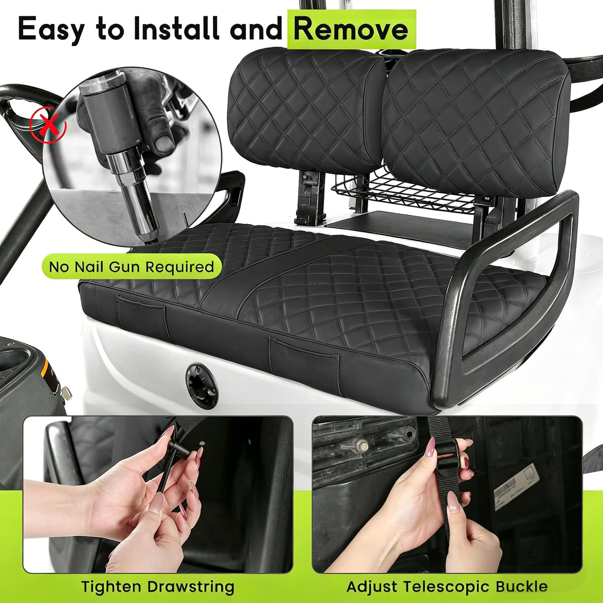 WEIMELL easy-install features for tool-free fitting