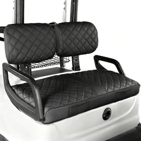 WEIMELL front and backrest seat cover in durable vinyl leather for golf carts