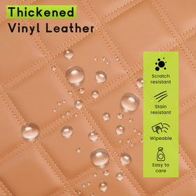 WEIMELL vinyl leather rear seat cover is easy to wipe clean