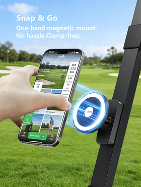 weini golf cart holder with 360-degree rotation for optimal viewing