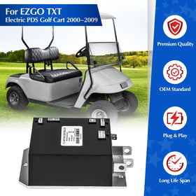 WEKANI 36V 350A EZGO TXT controller back view showing robust housing.