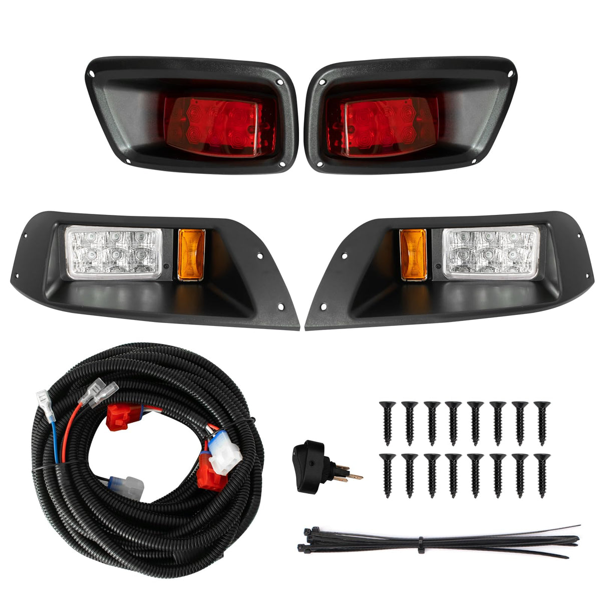 WEKANI EZGO TXT left headlight improves night visibility