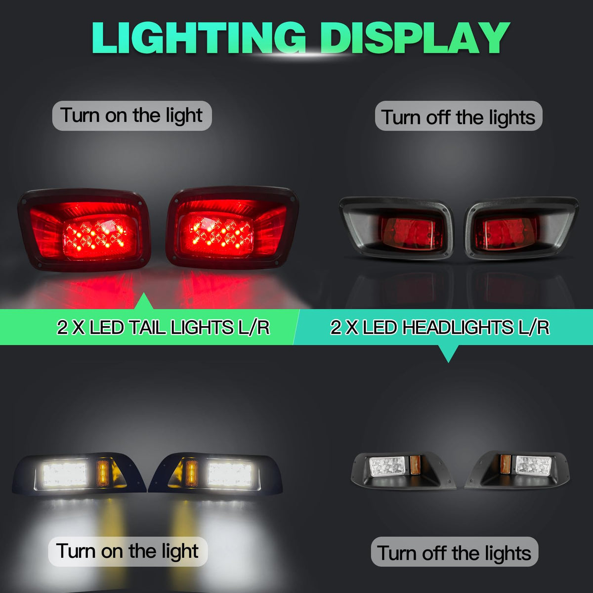 WEKANI EZGO TXT left taillight adds visibility