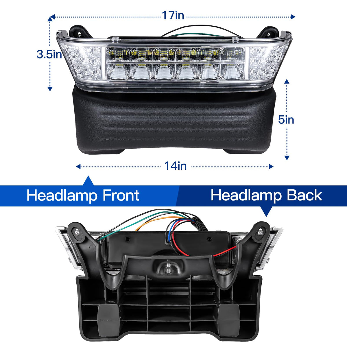 WEKANI low-voltage design ensures stable performance on 12V carts.