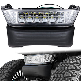 WEKANI upgrade golf cart headlight kit front view improves nighttime visibility.