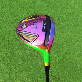 WENGH 5 Wood with carbon fiber shaft for fast swing speed and control.