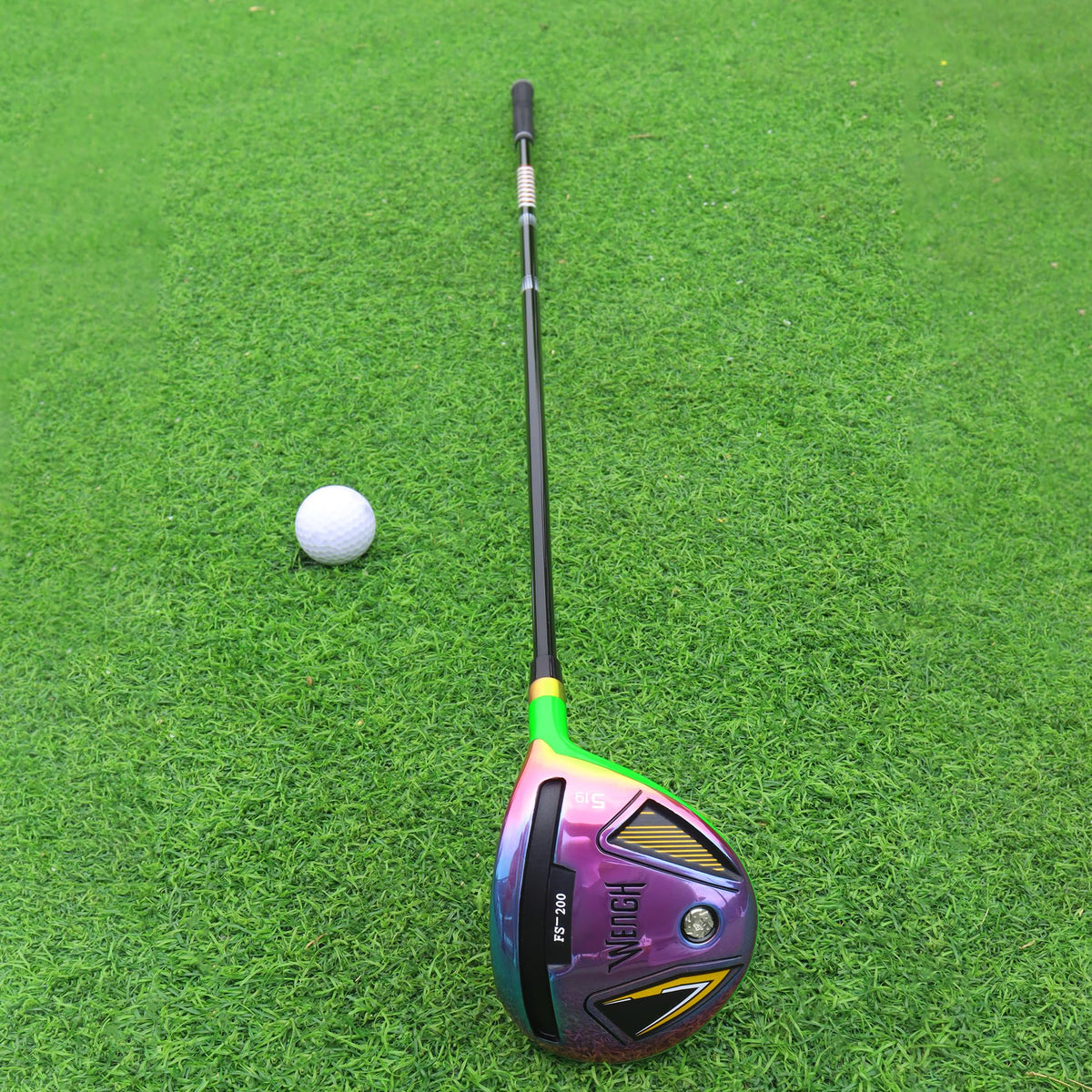 WENGH 5 Wood head close-up highlighting premium design.