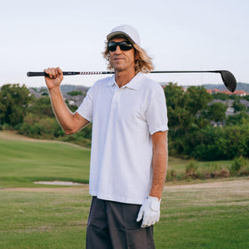 WENGH golf driver with graphite shaft promotes stability and faster swing speeds for smoother contact.