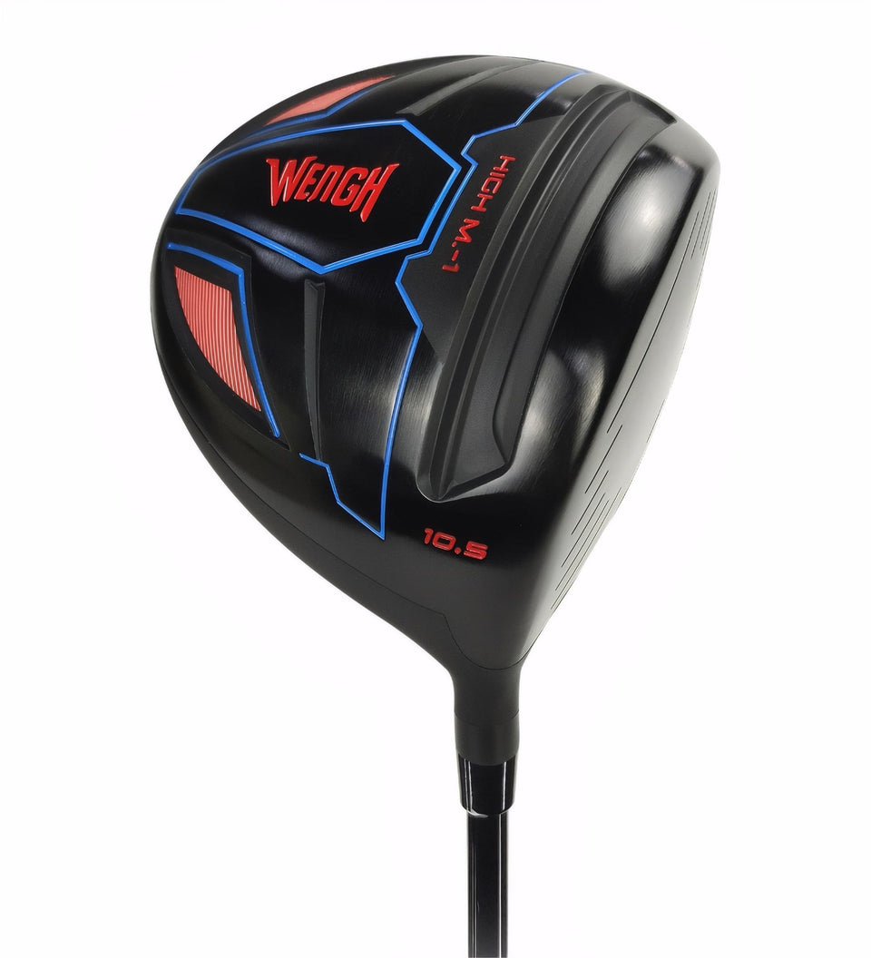 WENGH golf driver with matte finish reduces glare for focused shots.