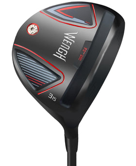 WENGH golf fairway 3 wood counterweight head for distance and forgiveness.