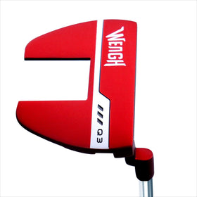WENGH mallet putter anti-slip grip enhances control in rain or sweat